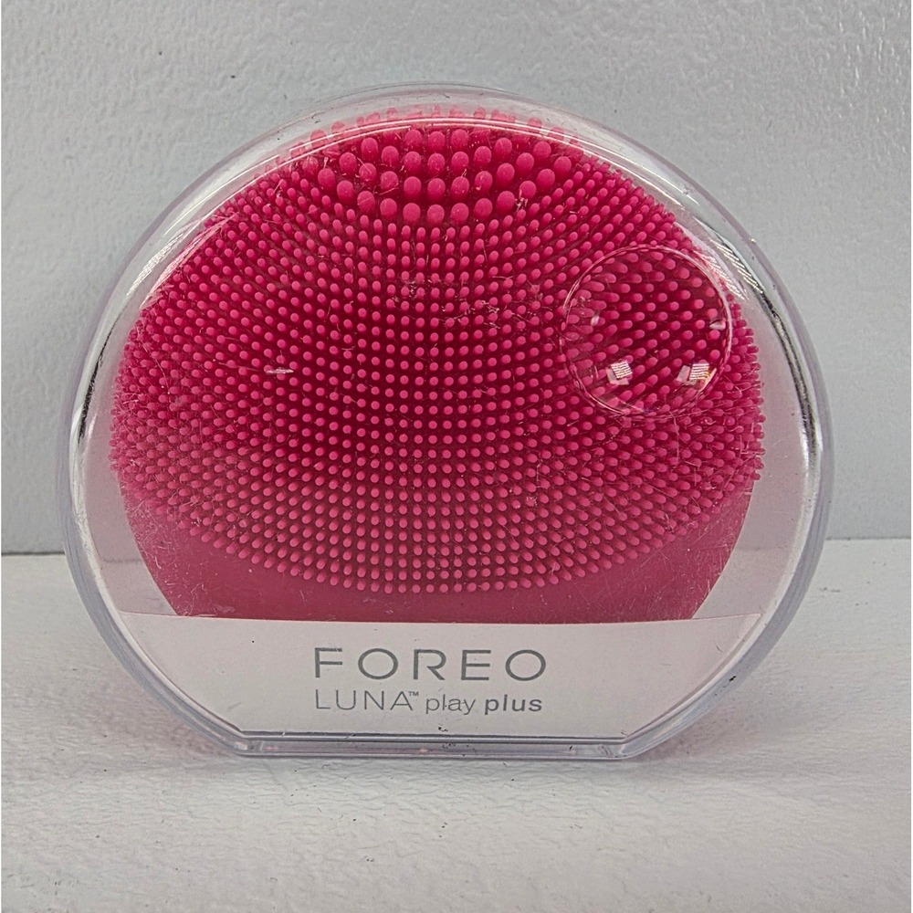 Foreo Luna Play Plus Fuchsia Tiny‎ But Mighty Facial Cleansing Device Travel